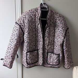 Floral Quilted Women's Jacket
